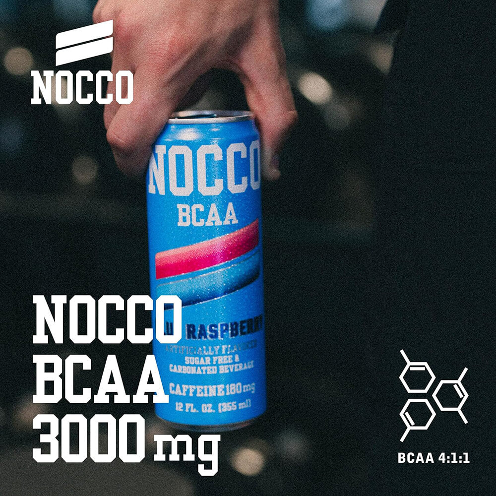 NOCCO BCAA Blue Raspberry - 330ml. (inkl. SE pant)