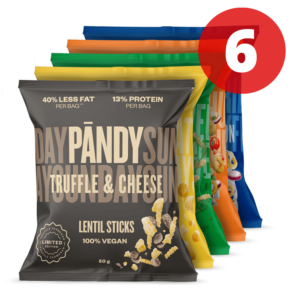 Mixed Pändy Chips - 6x50g.