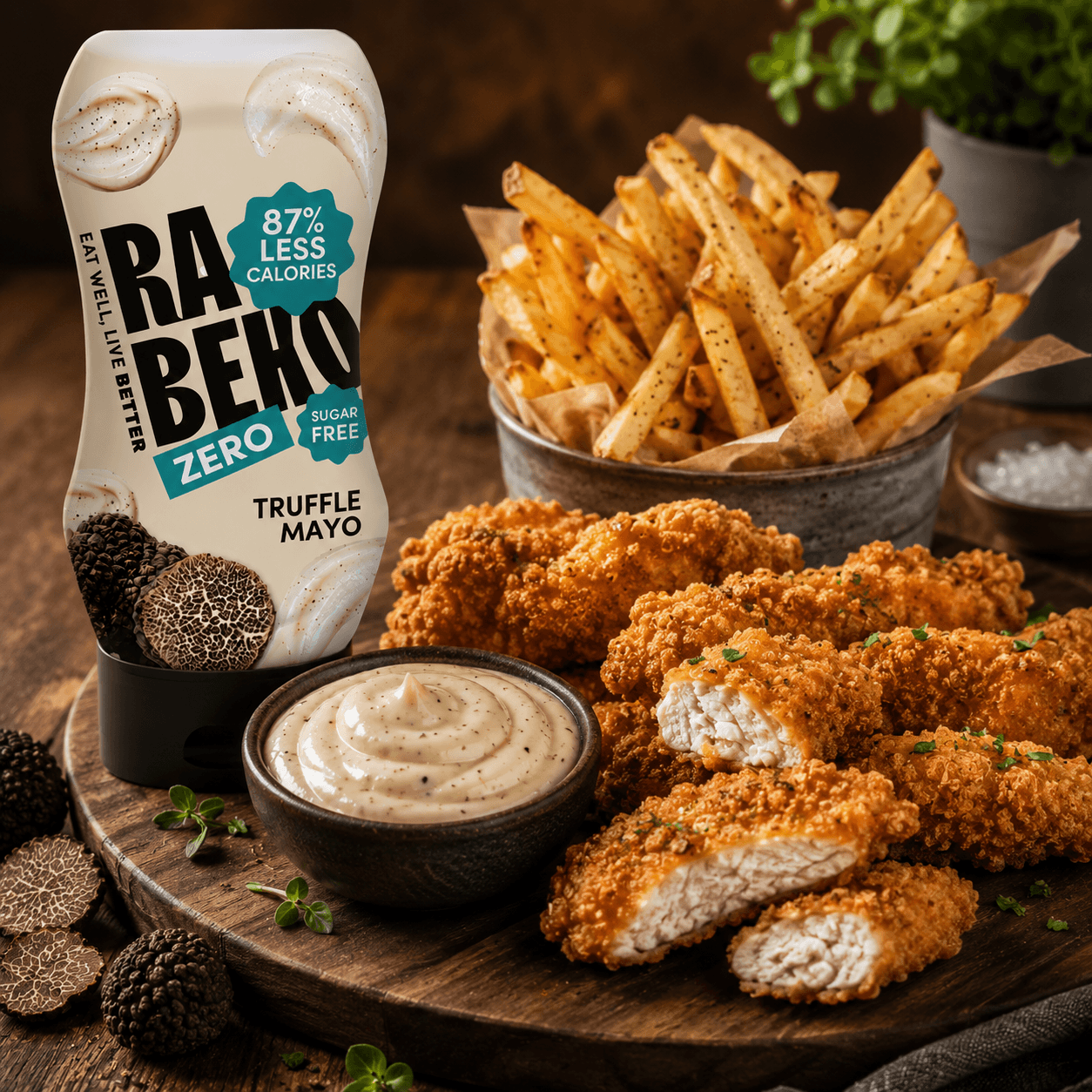 Rabeko Zero Truffle Mayo - 350ml.