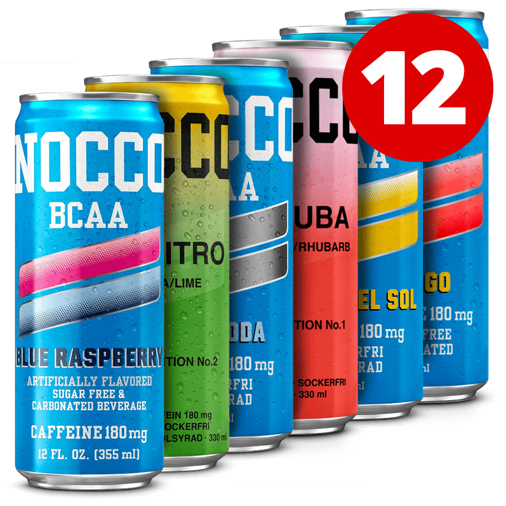 12 Mixed NOCCO - 12x330ml. (inkl. SE pant)