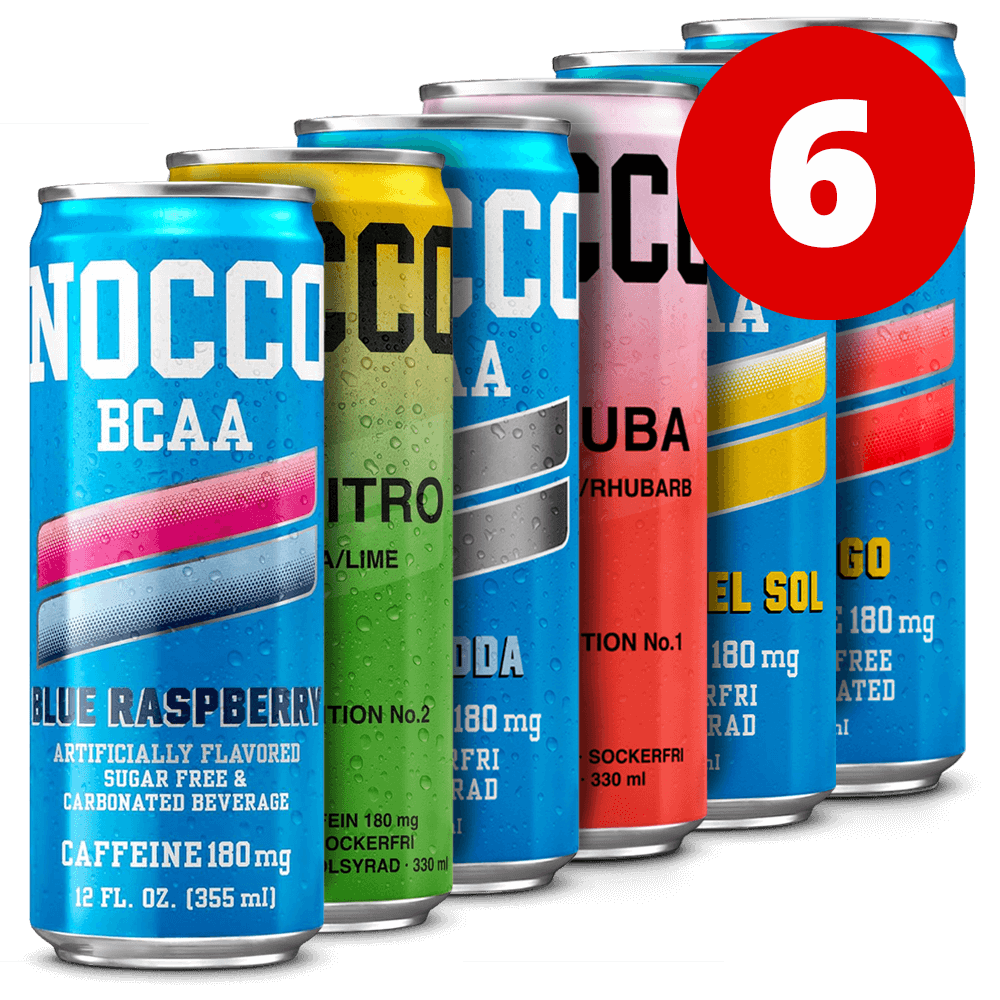 6 Mixed NOCCO - 6x330ml. (inkl. SE pant)