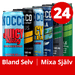 24 Mixed NOCCO - 24x330ml. (inkl. SE pant)