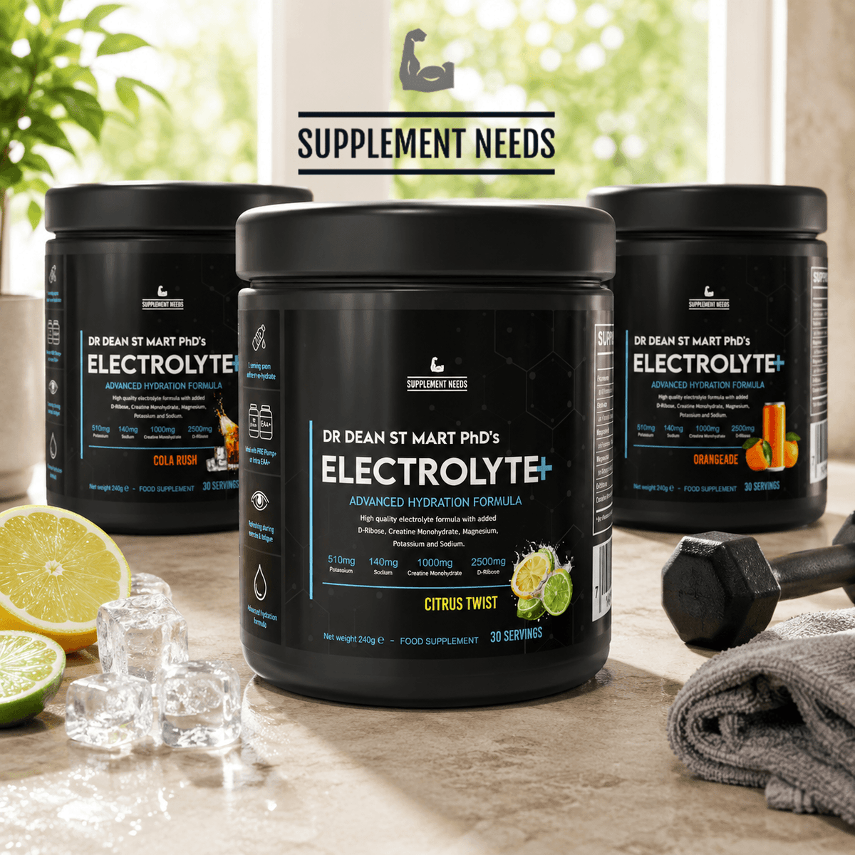 Supplement Needs Electrolyte Orangeade - 30 serv.