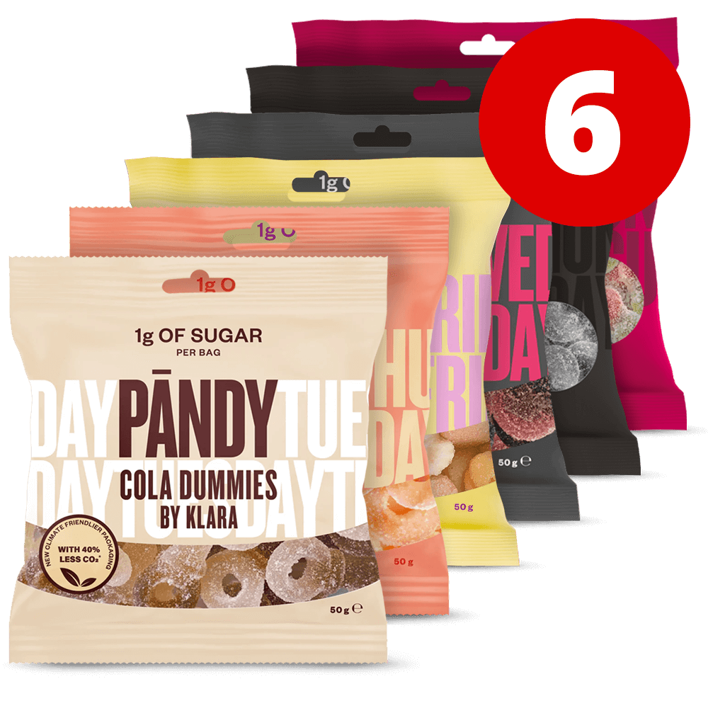 Pändy Candy Mixed - 6x50g.