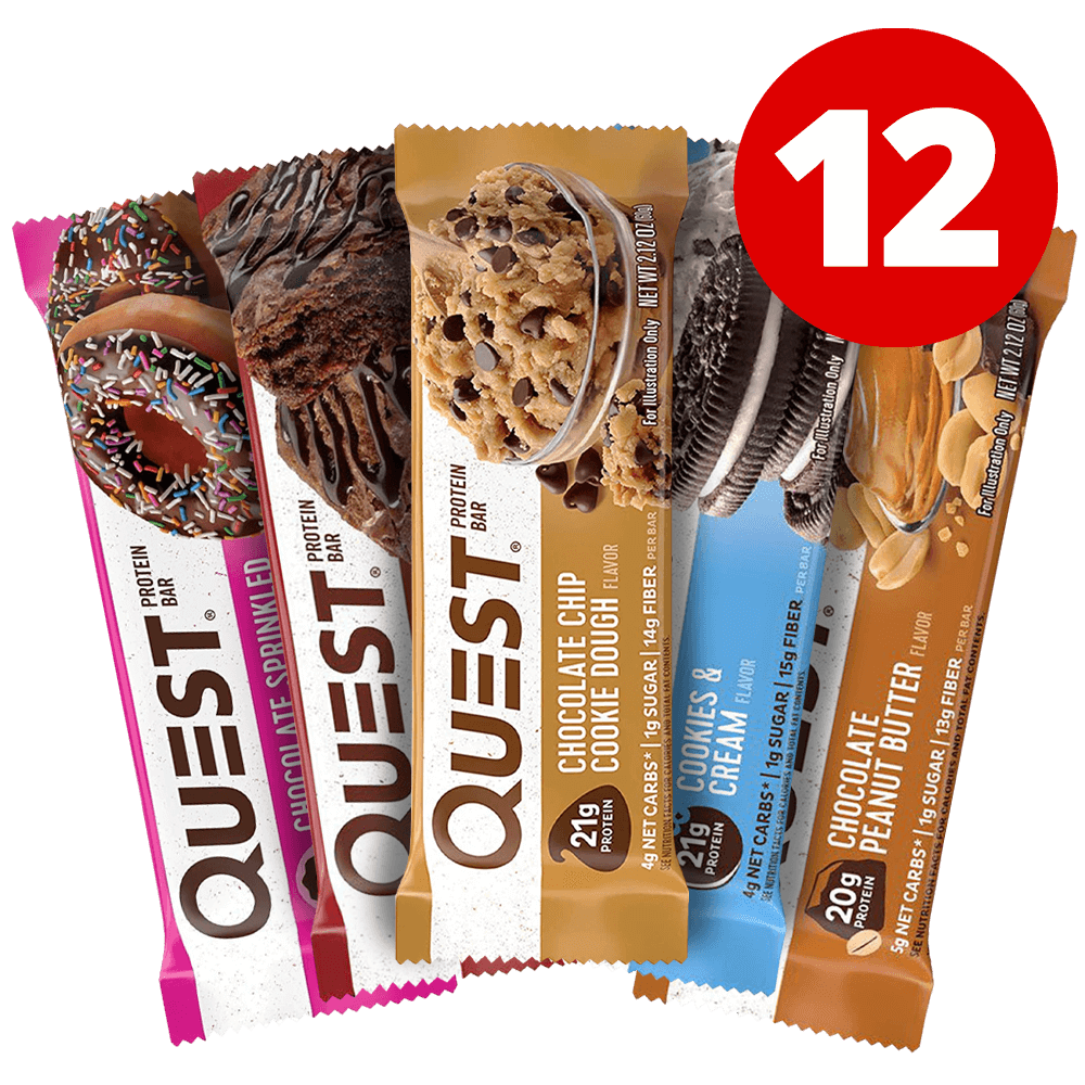 Quest Proteinbar Mixed Box - 12x60g.