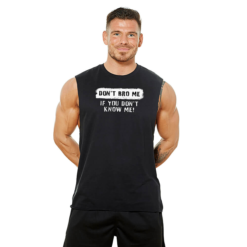 Don't Bro Me SL Tee - Black