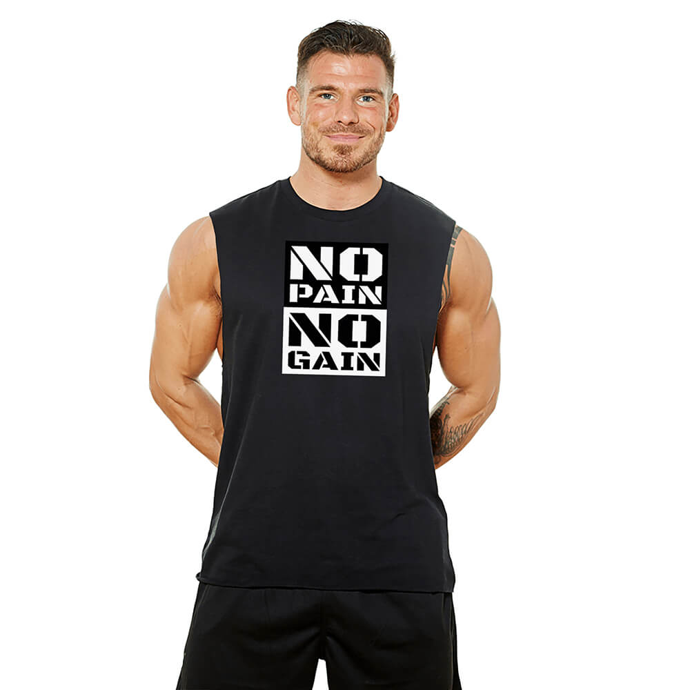 No Pain No Gain SL Tee - Black