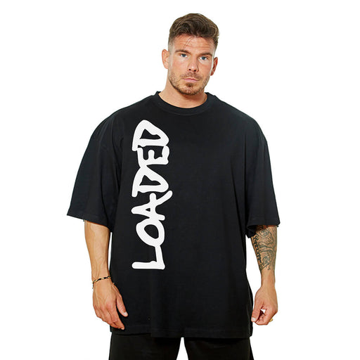 Loaded XL Logo Oversize Tee - Black