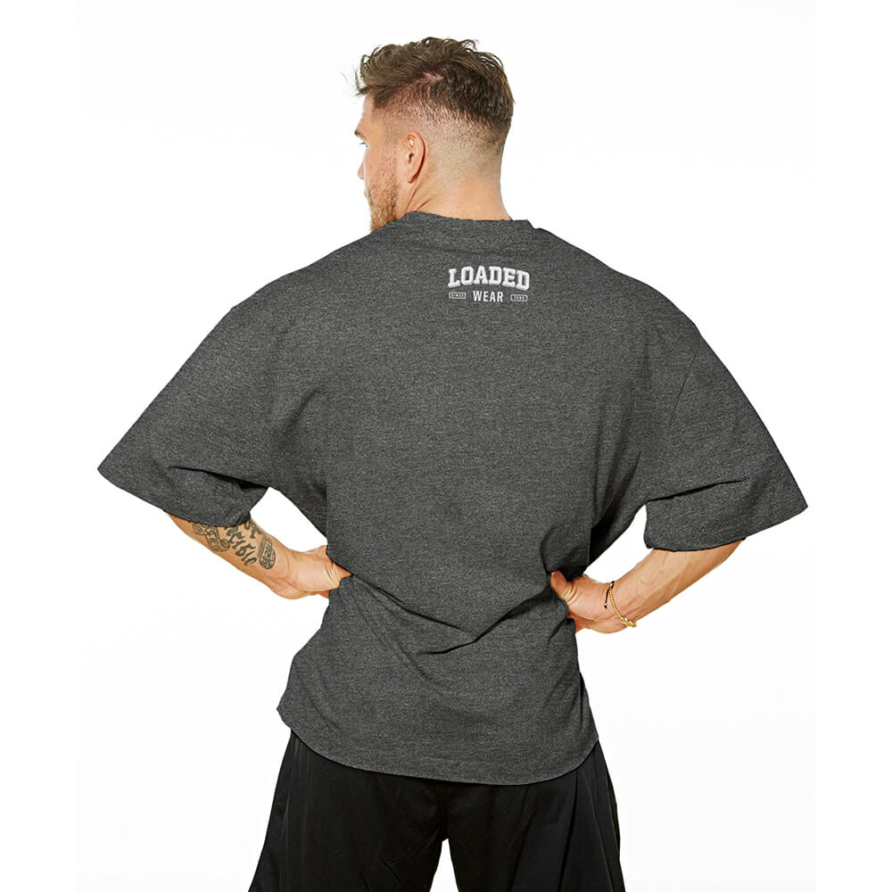 Don't Bro Me Oversize Tee - Charcoal