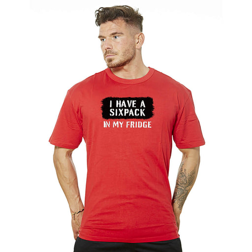 I Have A Sixpack Tee - Red
