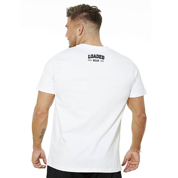 Loaded Barcode Tee - White