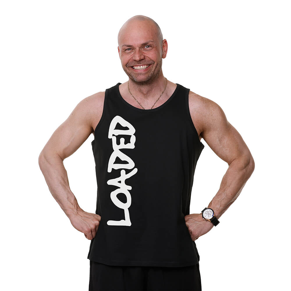 Loaded XL Logo Tank - Black