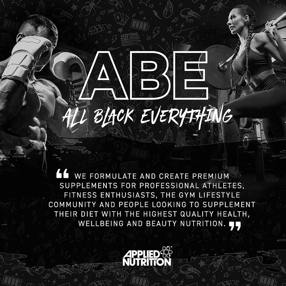 ABE All Black Everything Pre Workout Gin & Tonic - 30 serv.