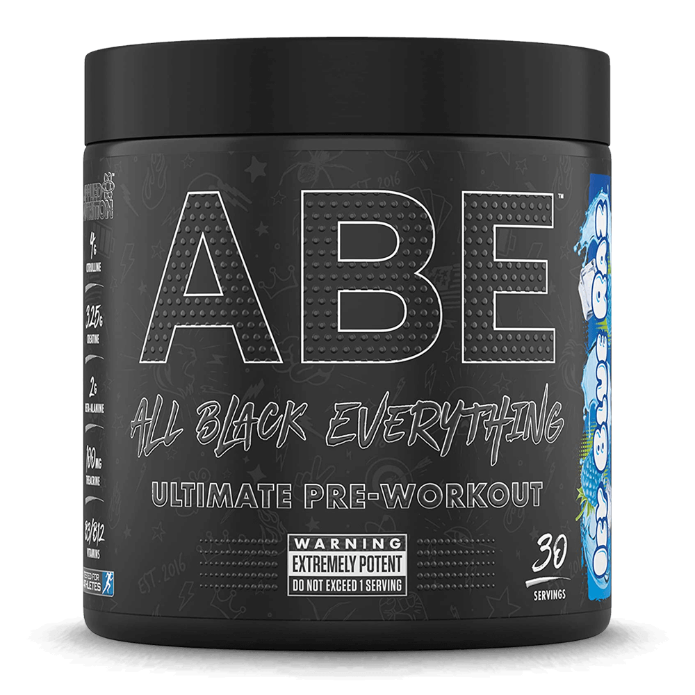 ABE All Black Everything Pre Workout Icy Blue Raz - 30 serv.