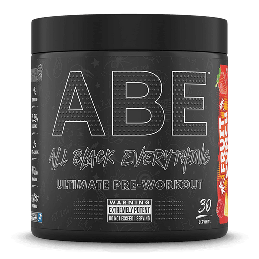 ABE All Black Everything Pre Workout Fruit Punch - 30 serv.