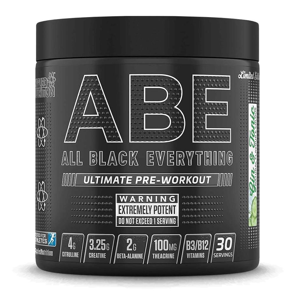 ABE All Black Everything Pre Workout Gin & Tonic - 30 serv.