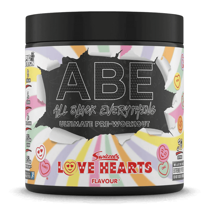 ABE All Black Everything Pre Workout Swizzels Love Hearts - 30 serv.