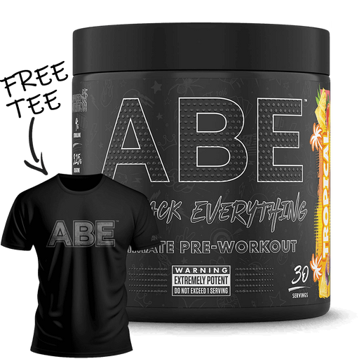 ABE All Black Everything Pre Workout 30 serv. + Free Tee