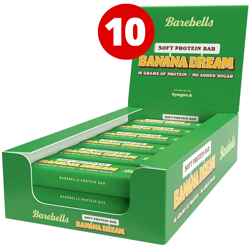 Barebells Soft Bar Banana Dream - 10x55g.