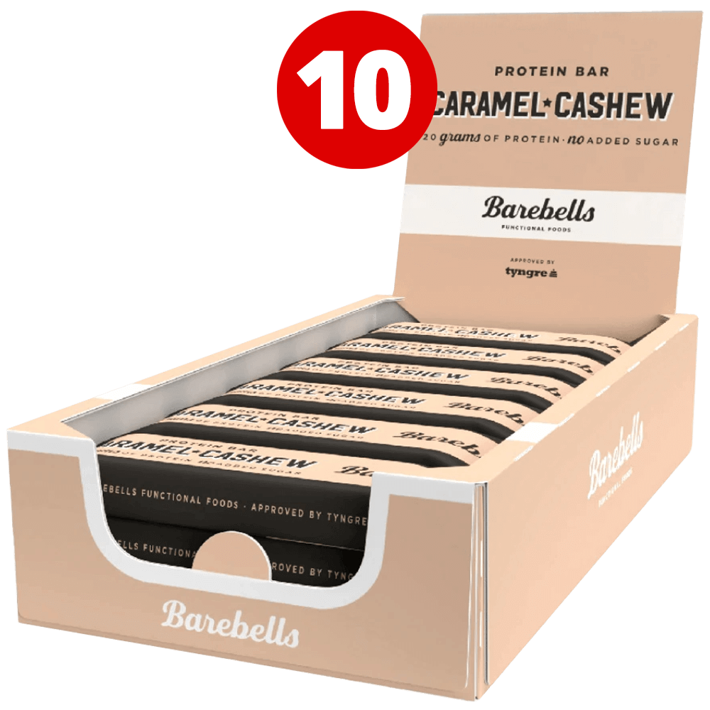 Barebells Protein Bar Caramel Cashew - 10x55g.