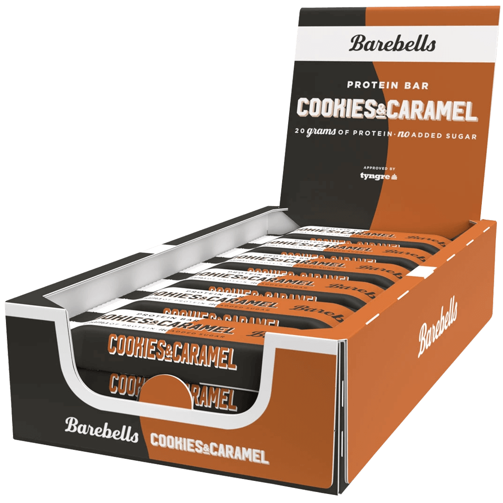 Barebells Protein Bar Cookies & Caramel - 10x55g.