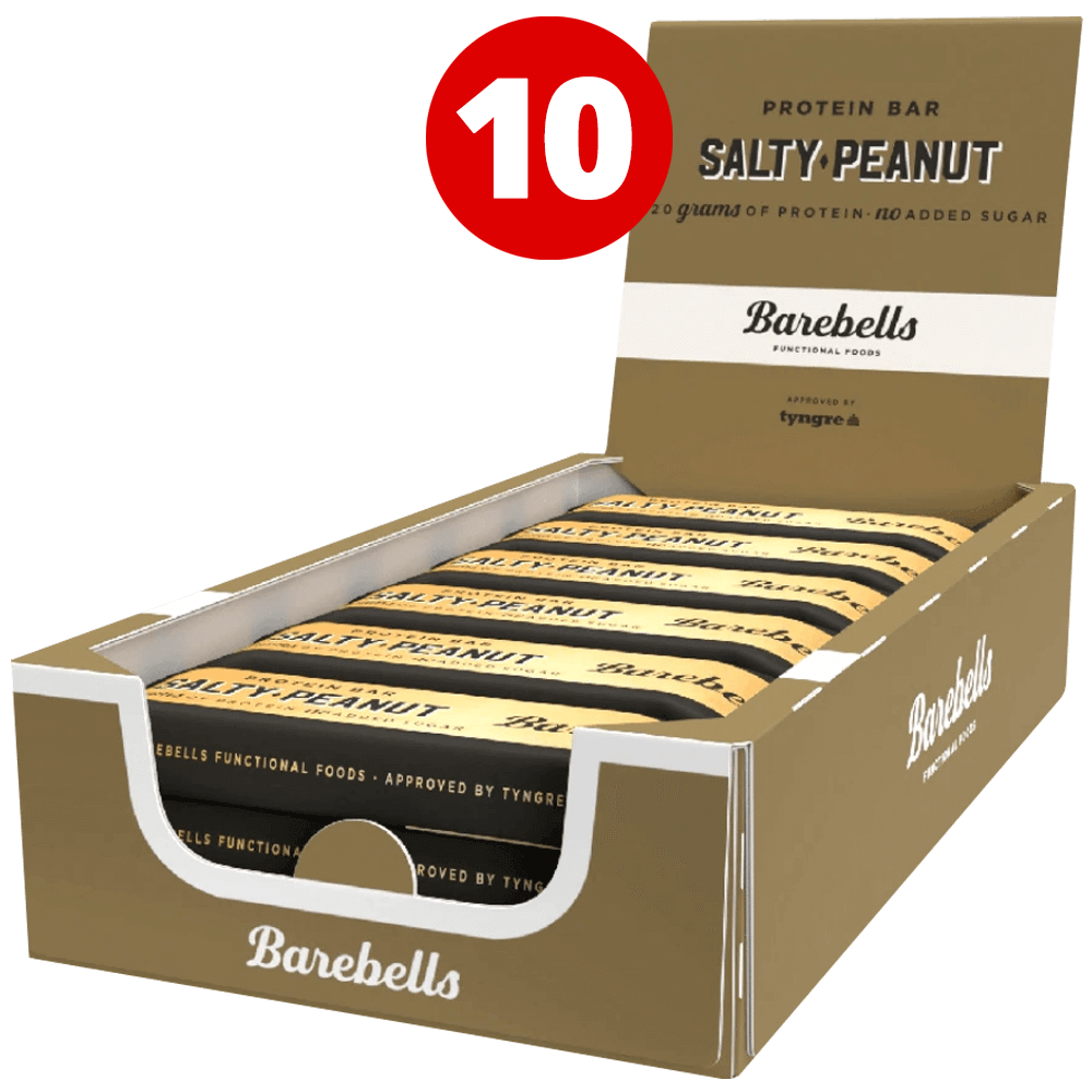 Barebells Protein Bar Salty Peanut - 10x55g.