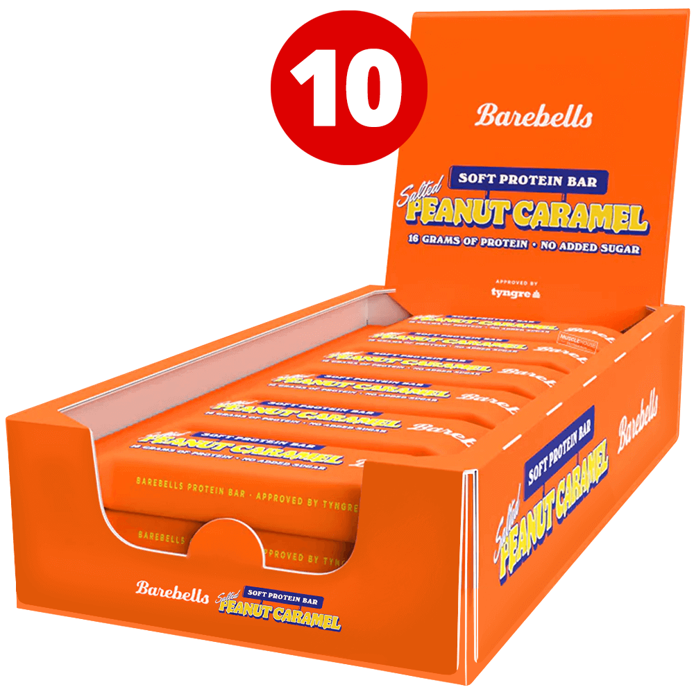 Barebells Soft Bar Salted Peanut Caramel - 10x55g.