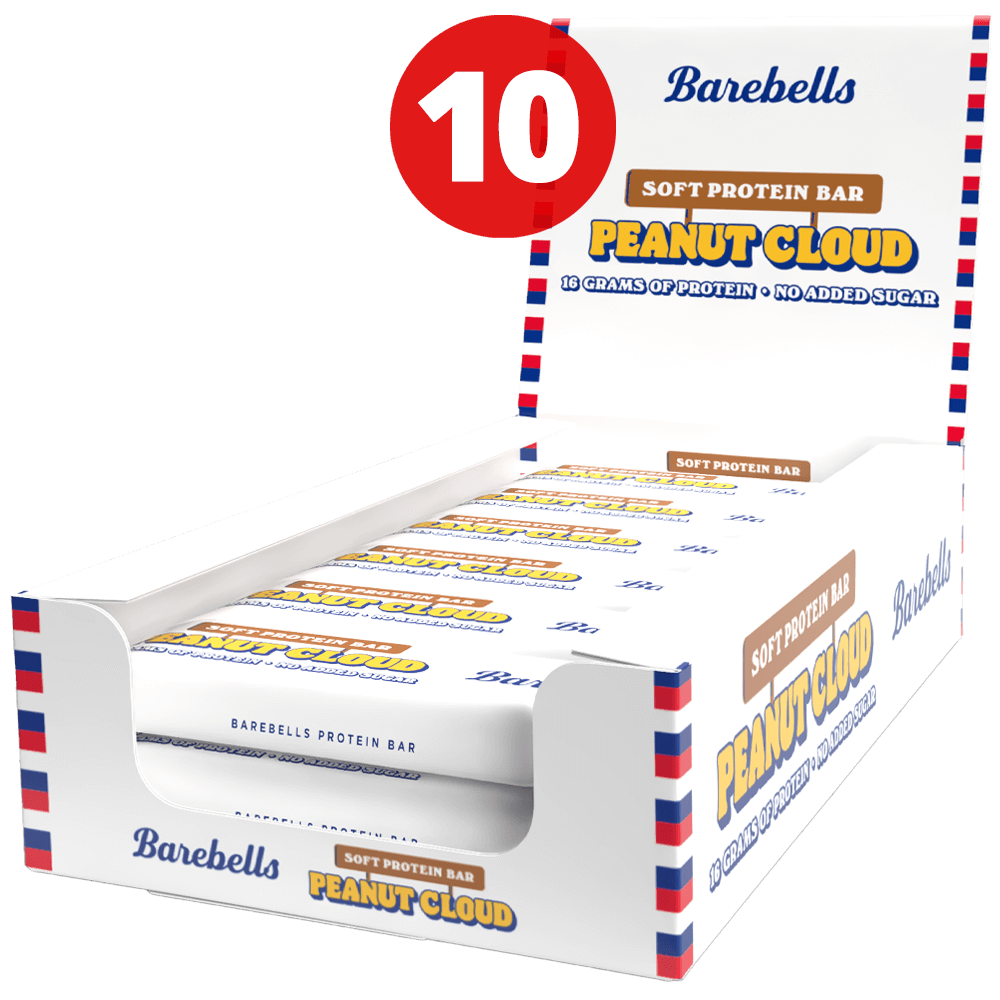 Barebells Soft Bar Peanut Cloud - 10x55g.