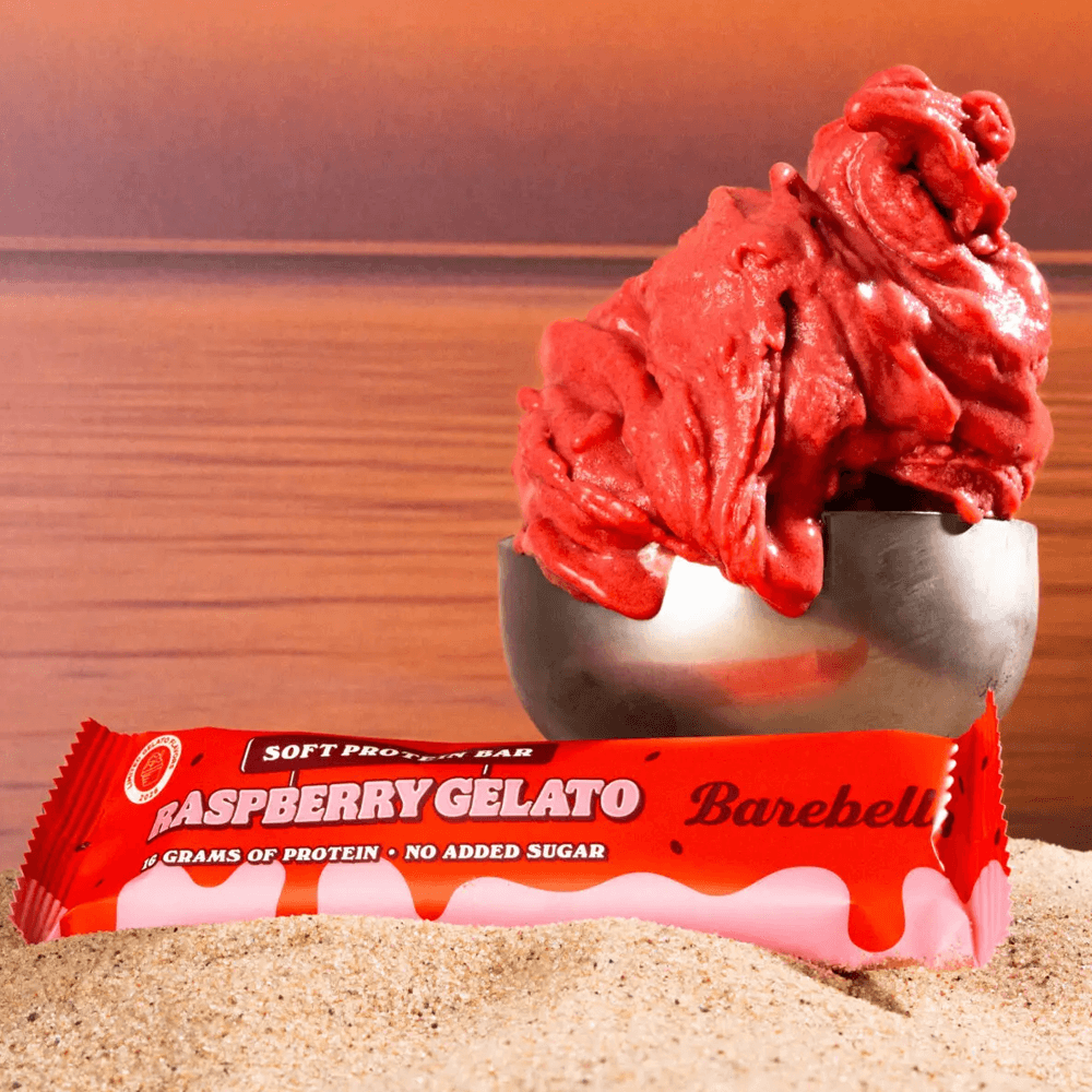 Barebells Soft Bar Raspberry Gelato - 10x55g.