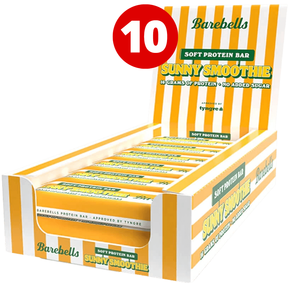 Barebells Soft Bar Sunny Smoothie - 10x55g.