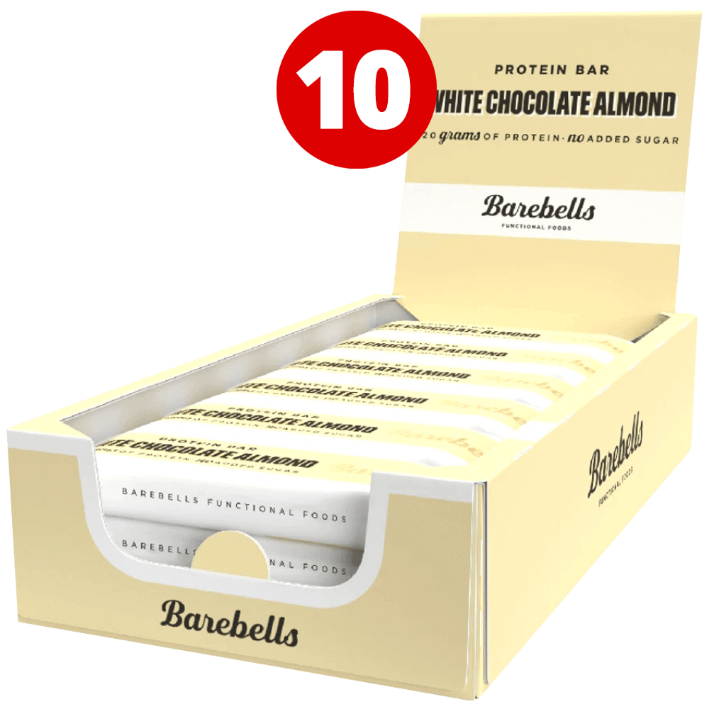 Barebells Protein Bar White Chocolate Almond - 10x55g.