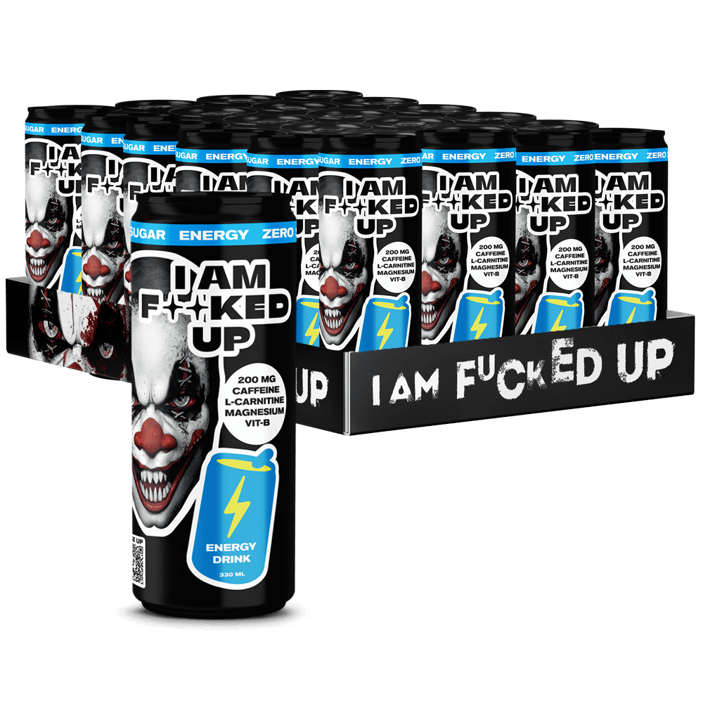 I Am Fucked Up Energy Drink - 24x330ml.