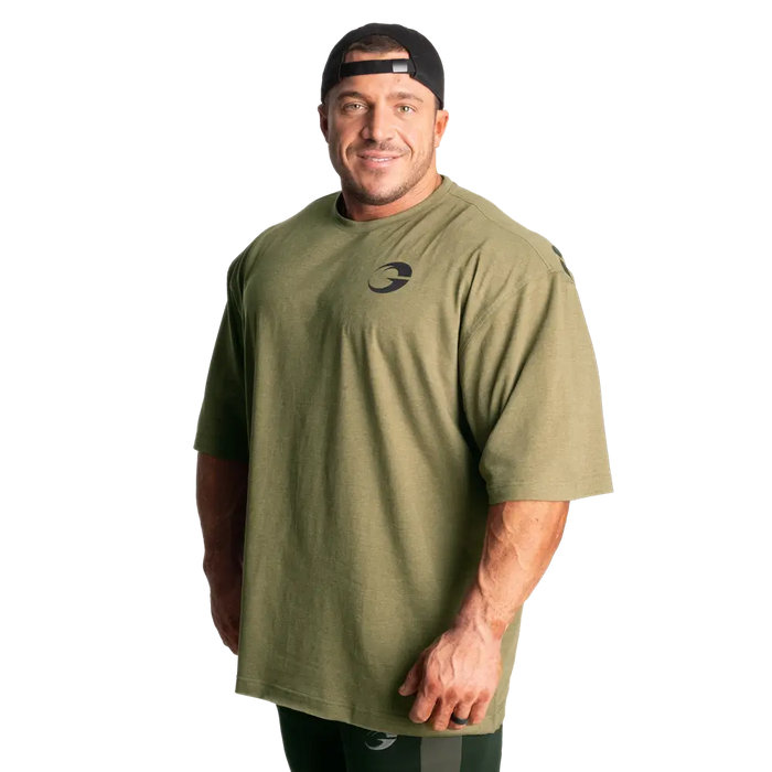 Division Iron Tee - Army Green Melange