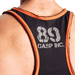 Division Jersey Tank - Black/Flame
