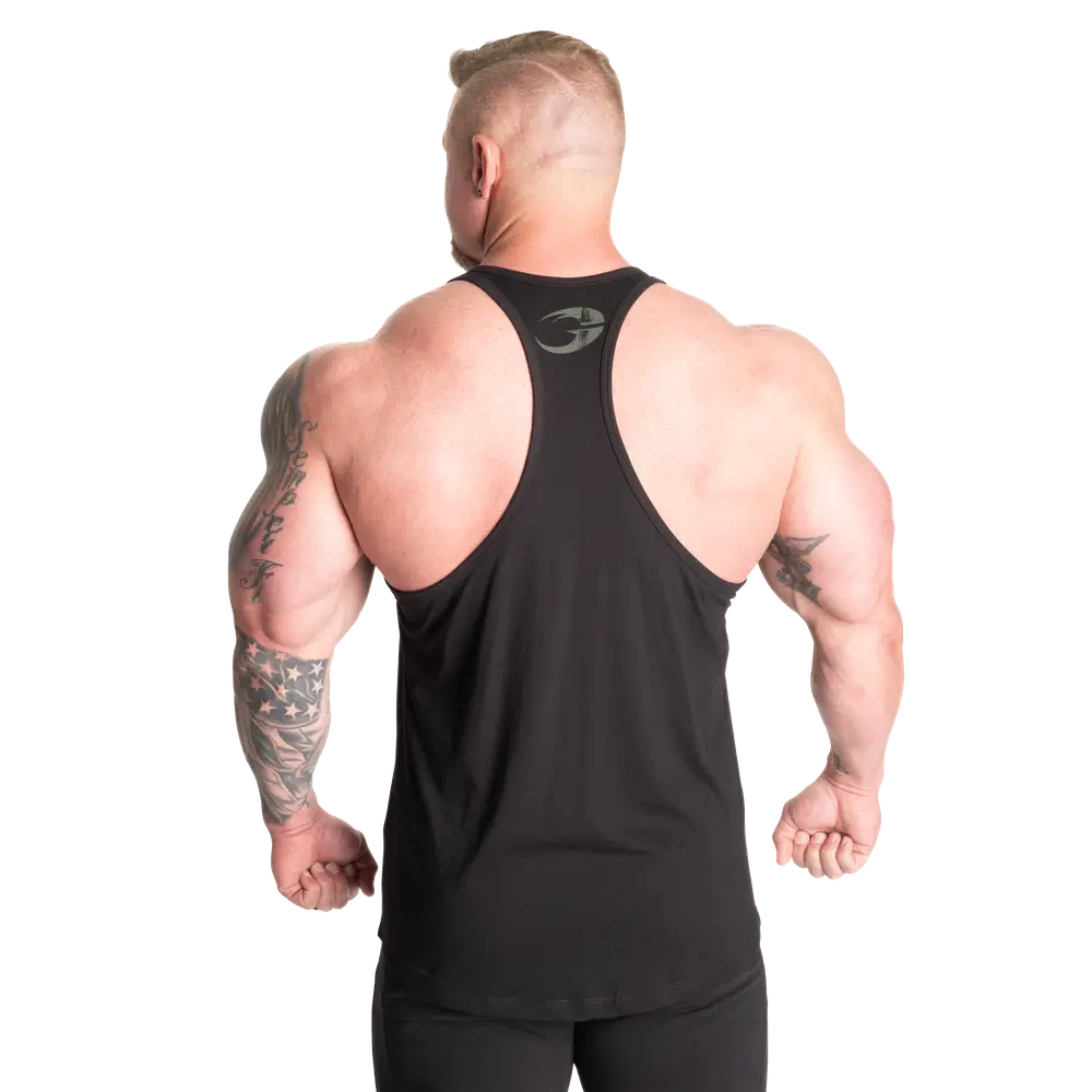 GASP Essential T-Back - Black/Green