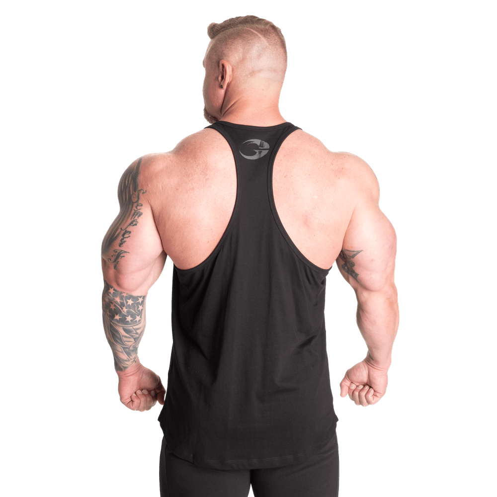 GASP Essential T-Back - Black/Grey