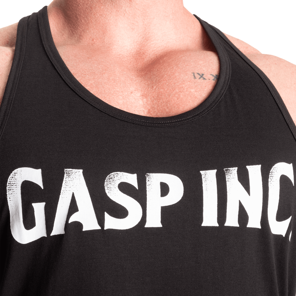 GASP Essential T-Back - Black/White