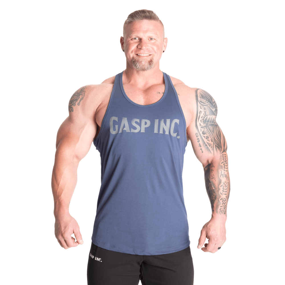 GASP Essential T-Back - Sky Blue