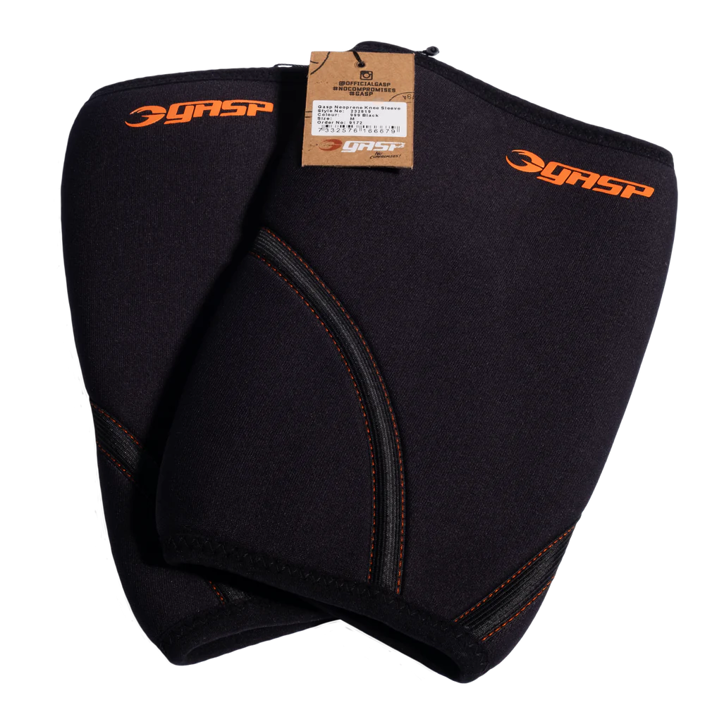 GASP Neoprene Knee Sleeve - Black