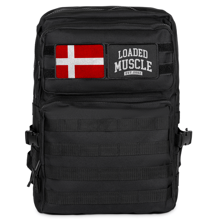 Loaded Muscle Tactical Backpack 25l. - Black