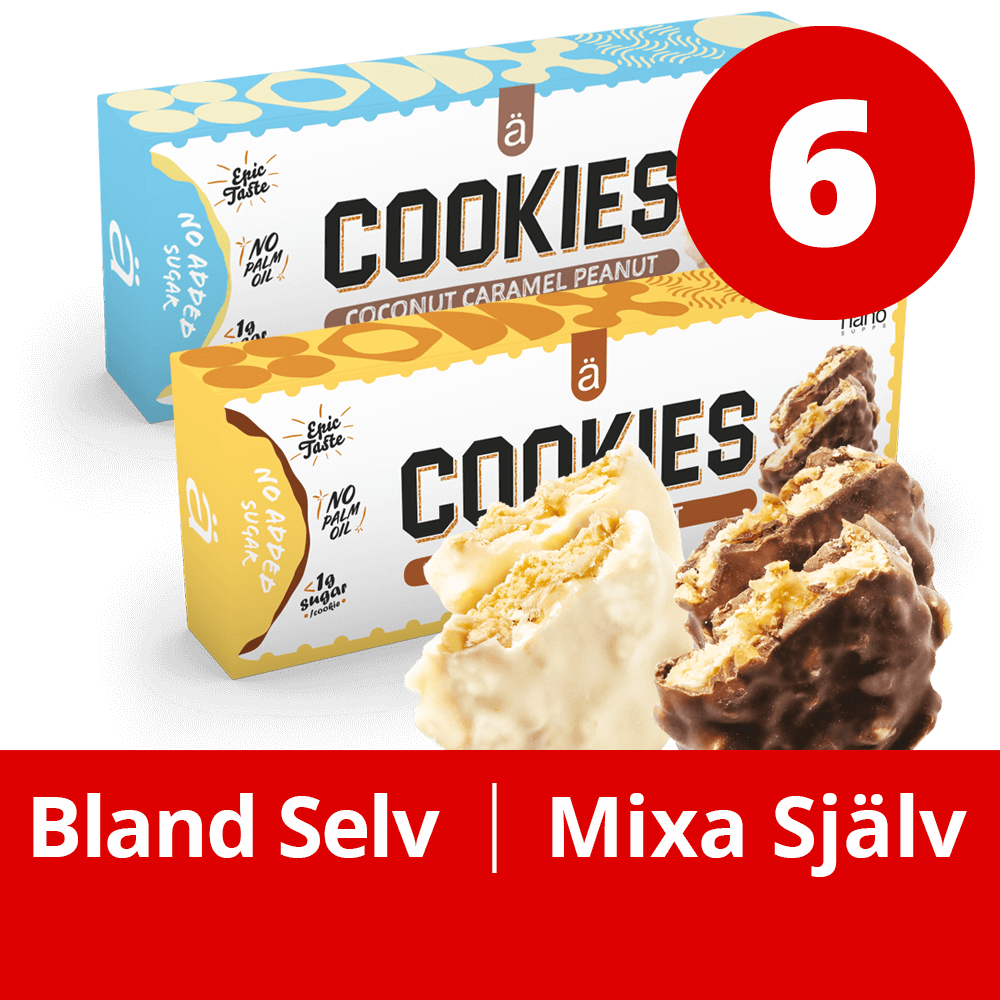 Mixed Näno Cookies - 48x16g.