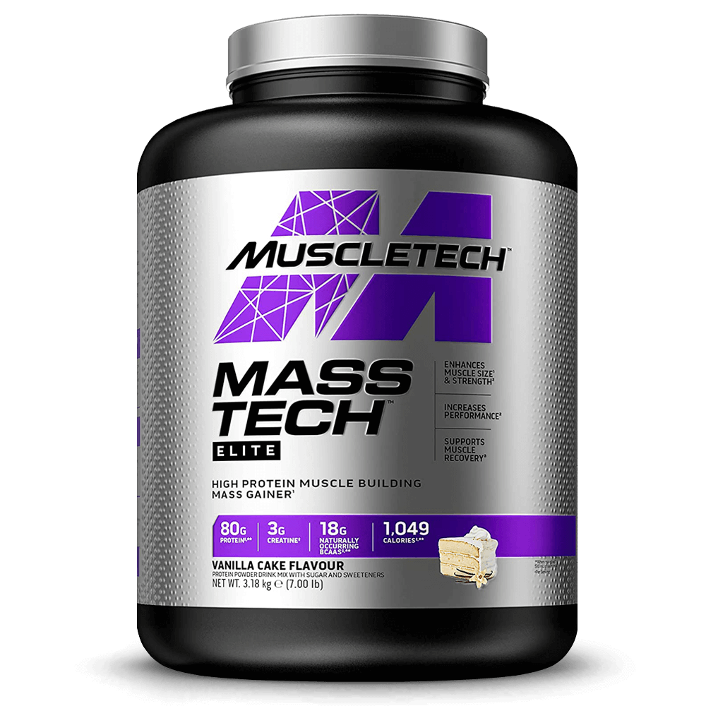 Mass-Tech Elite Vanilla Cake Flavour - 3180g.