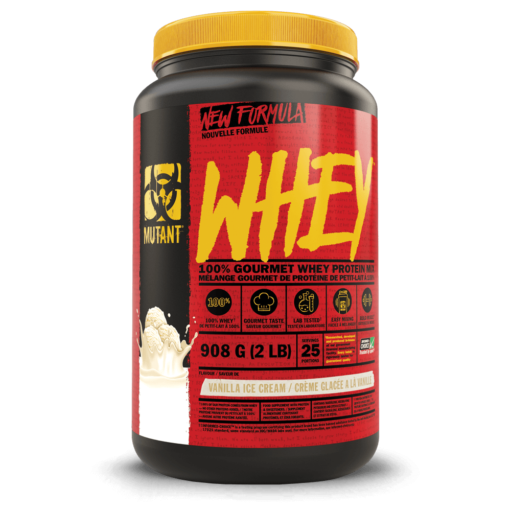 Mutant Whey Vanilla Ice Cream - 908g.