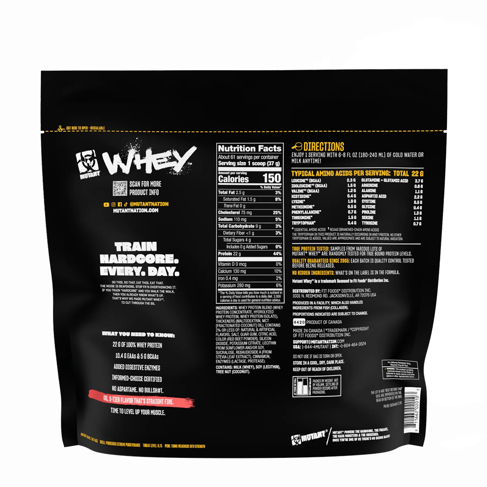 Mutant Whey - 3x2270g.