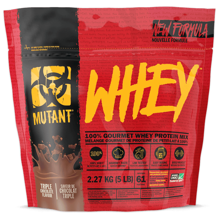 Mutant Whey Triple Chocolate - 2270g.