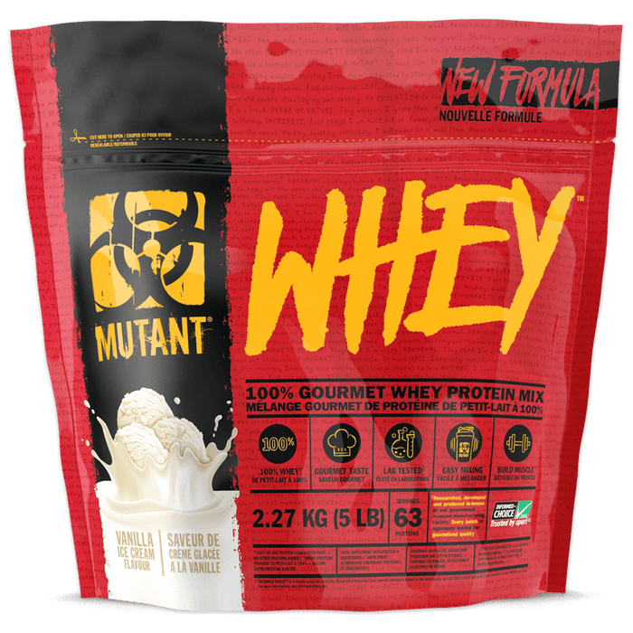 Mutant Whey Vanilla Ice Cream - 2270g.