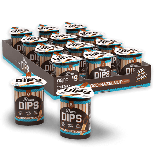 Protein Dips Choco Hazelnut - 12x52g.