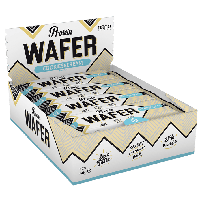Protein Wafer Cookies & Cream - 12x40g.