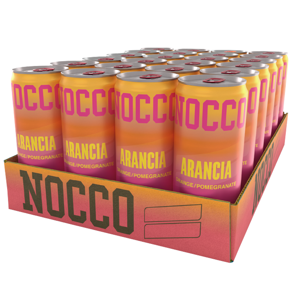 NOCCO BCAA Arancia - 24x330ml. (inkl. SE pant)