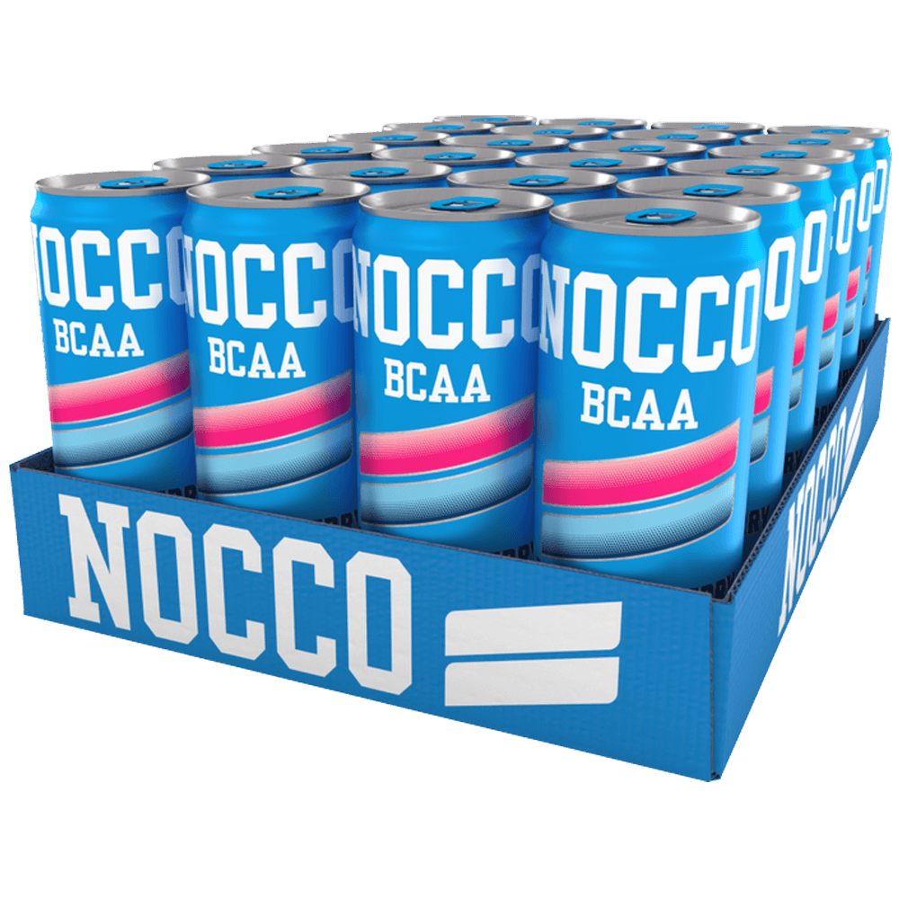 NOCCO BCAA Blue Raspberry - 24x330ml. (inkl. SE pant)